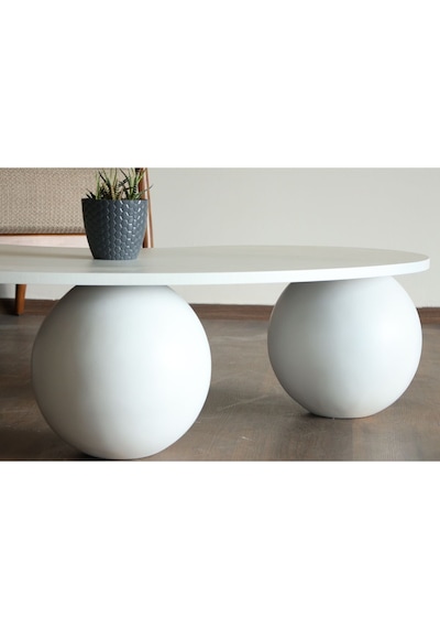 Modern Orta Sehpa & Küre-top Sehpa & Fasülye Ahşap Sehpa & Pinterest Sehpa-mdf Beyaz