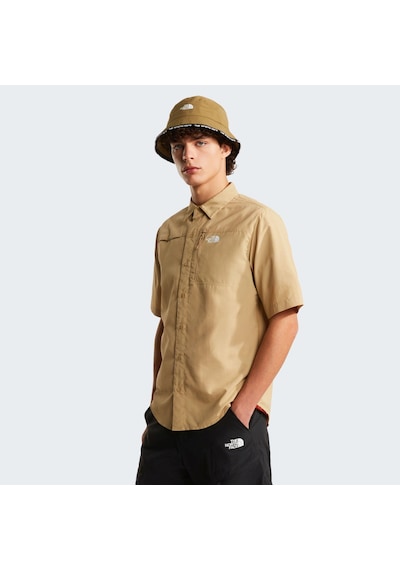 The North Face M Sequoıa Short Sleeve Shırt Erkek Tişört Nf0a8fu6lk51 Haki