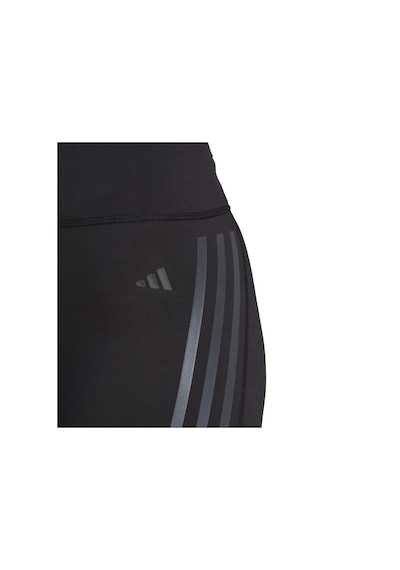 Adidas Dailyrun Stripes Kadın Şort Tayt Hs5452-siyah