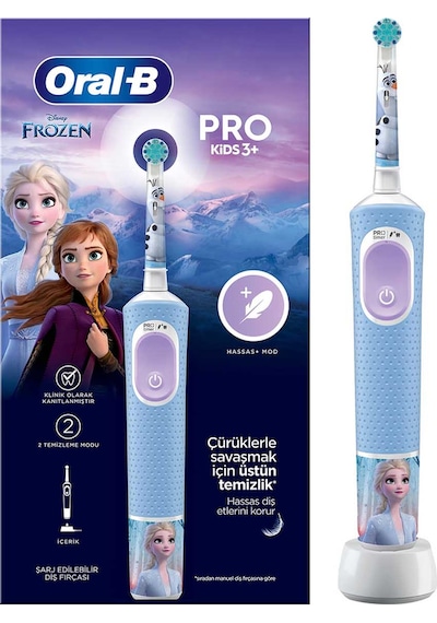 Oral-B Çocuk Şarjlı Elektrikli Diş Fırçası Frozen D100