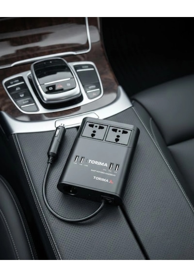 Araçta 220v Kullanım Sağlayan Usb Destekli Güç İnvertörü