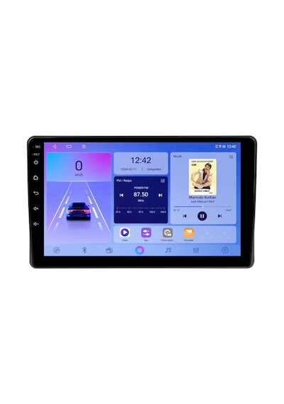 Fiat Panda 2004-2011 Android Multimedya Carplay Android Auto Navigasyon Kameralı 6gb Ram 64gb 9"