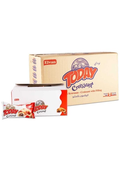 Today Kruvasan Çikolatalı 40 Gr. 20 Li 4 Paket 1 Koli