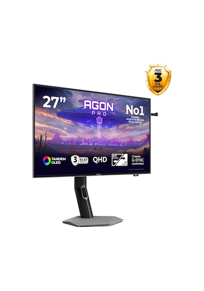 Aoc Agon Pro Agp277qkdc 26.5 540hz 0.03ms 2k Adaptive Sync Cece5aoc0071