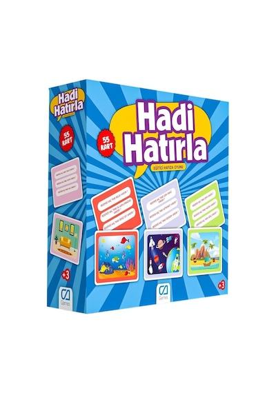 5108 Eğitici Hafıza Oyunu / +5 Yaş