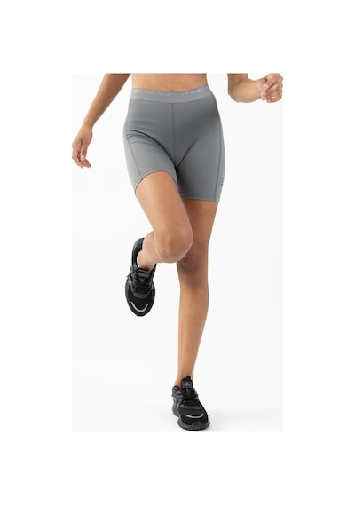 Maraton Active Slimfit Kadın Şort Fitness Açık Antrasit Şort 22283-açık Antrasit