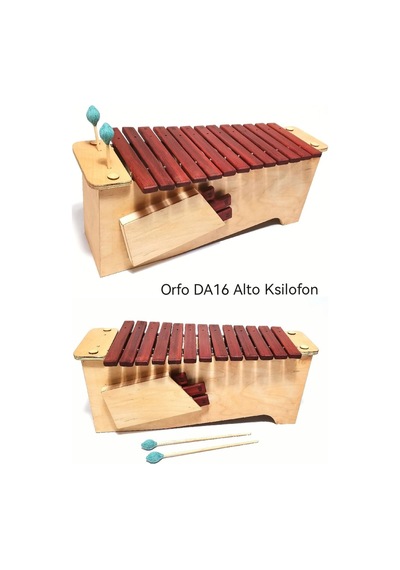 Diyatonik Alto Ksilofon (DA16) – Padauk Ağacı Ses Barlı - Kselofon - xylophone