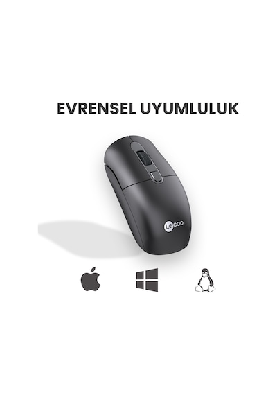 Lecoo M2001 Kablosuz 1600DPI 4 Tuşlu Optik Mouse