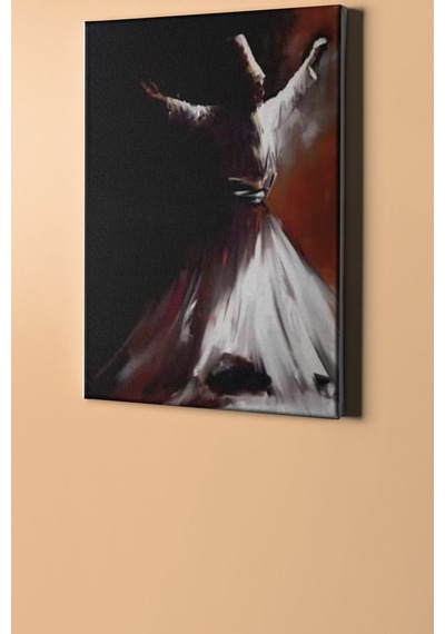 Webstyle Sayılarla Boyama Seti Kasnaklı Semazen 60 X 75 Cm