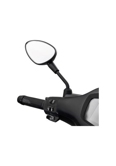 Vespa Sprint Ayna Kısa Tip Mat Siyah Takım M8 2013-2023 / Sıp