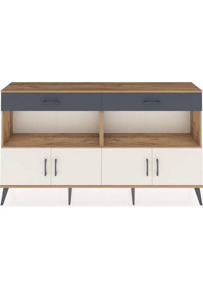 Arges Konsol 2 Raflı 2 Çekmeceli 4 Kapaklı 176x30x99 Çam-aytaşı/a Çam-aytaşı/antrasit Arges Konsol 2 Raflı 2 Çekmeceli 4 Kapaklı 176x30x99 Çam-aytaşı/a Çam-aytaşı/antrasit
