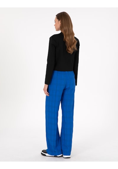 Pierre Cardin Kadın Saks Pantolon Kanvas-chino 50292878-vr045