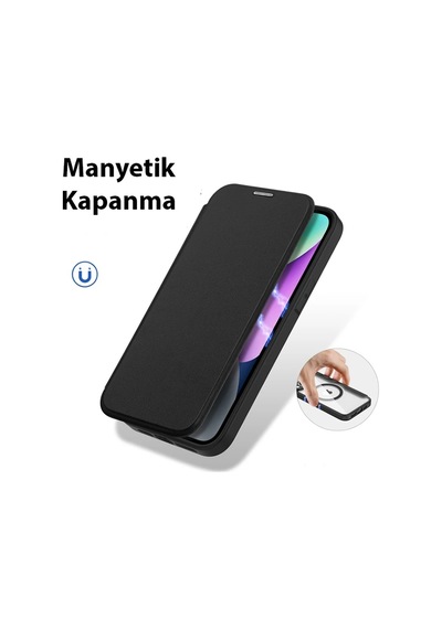 Dux Ducis Apple     Uyumlu iPhone 14 6.1 Kılıf Skin X Pro Series Magsafe Kapaklı Kılıf Folio Case- 5775
