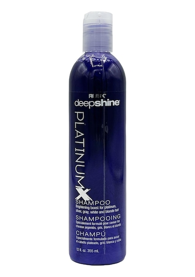 Rusk Deepshine Platinumx Mor Şampuan 355ml Tüm Saçlar