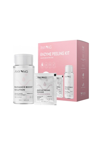 Enzim Peeling Kit Papain Enzimi, Salisilik Asit & Pirinç Suyu