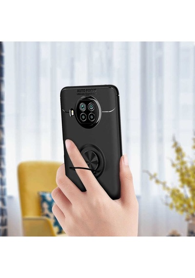 Xiaomi Mi 10T Lite 5G Kılıf Yüzüklü Magnetli Ravel Case