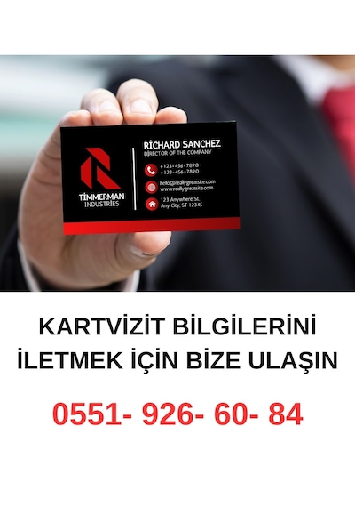 Kişiye Özel Kartvizit Baskısı 1000 Adet