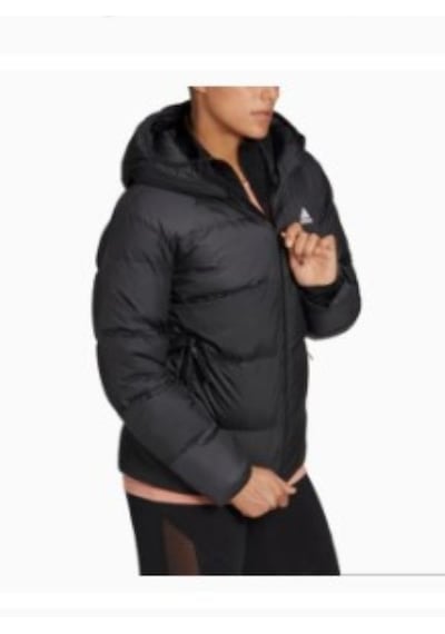 Adidas H14172 Kadın Mont Siyah