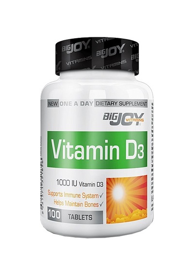 Bigjoy   Vitamins   Vitamin D3 100 Tablet