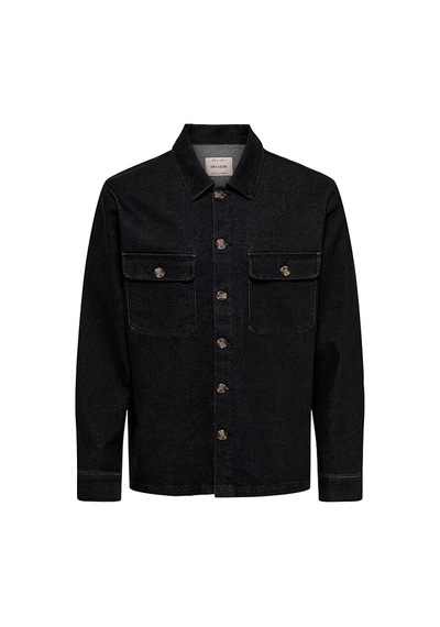 Only & Sons Erkek Onskodyl Box Antrasit Gömlek - 22038475