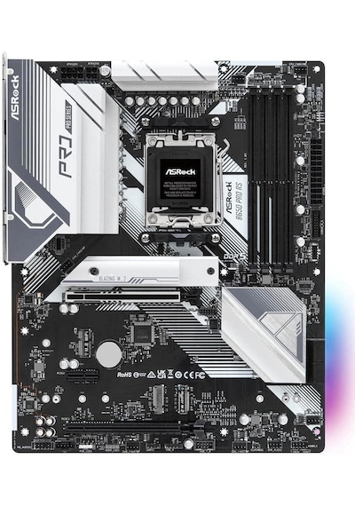 Asrock B650 PRO RS AMD B650 6400 MHz (OC) DDR5 Soket AM5 ATX Anakart 