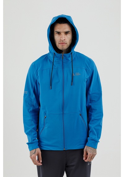 Airlife Sportswear Tam Boy Fermuarlı Erkek Kapüşonlu Eşofman Takımı Saks Saks Mavi