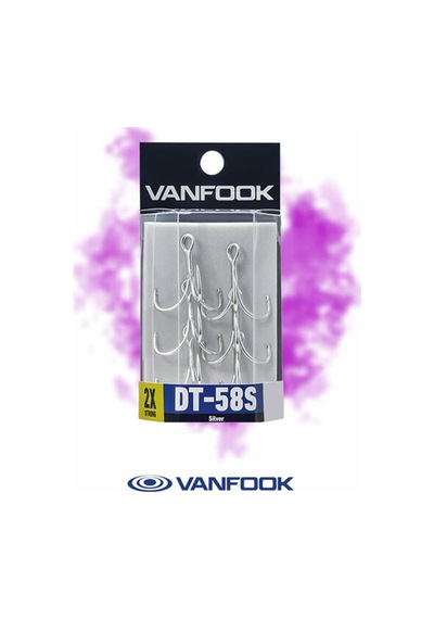 Vanfook Ft-58s Treble Silver Üçlü İğne No: 8