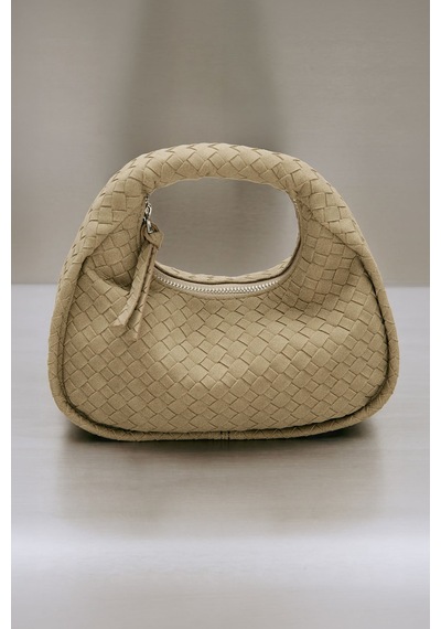 Suud Collection Vizon Joli Mini Süet Çanta
