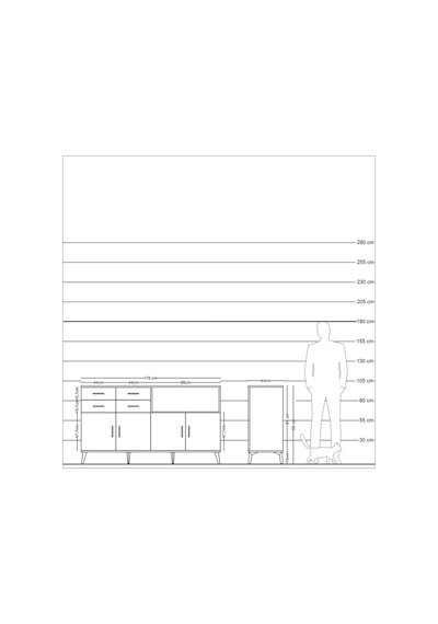 Hyperion Konsol 4 Raflı 4 Çekmeceli 4 Kapaklı 176x44x99 Antrasit- Antrasit-antrasit Hyperion Konsol 4 Raflı 4 Çekmeceli 4 Kapaklı 176x44x99 Antrasit- Antrasit-antrasit