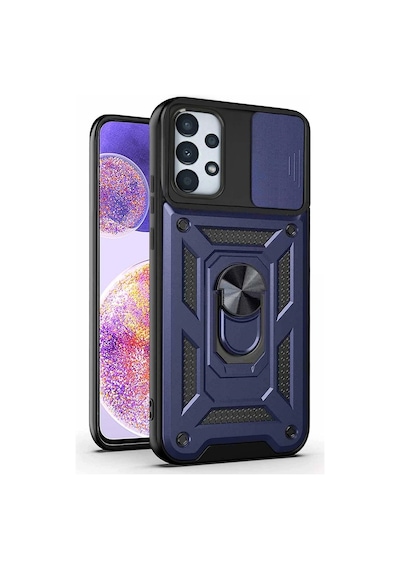 Microsonic Samsung Uyumlu Galaxy A13 4G Kilif Impact Resistant Lacivert 557081960