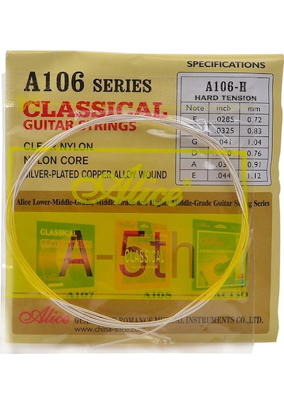 Alice A106-5 Klasik Gitar Tek Tel - 5. Tel La