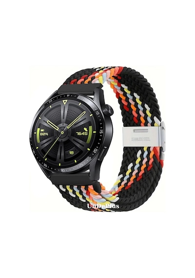 Samsung Galaxy Uyumlu Watch 4 5 6 7 Fe 40 40 44 Classic 42 43 46 47 Mm Kordon Metal Klipsli Flexi Örgü