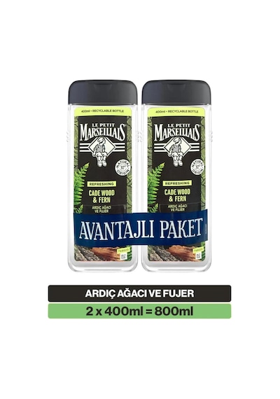 Ardıç Ağacı Ve Füjer Men Duş Jeli 400 Ml X2 Diğer
