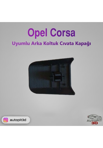 Opel Corsa Uyumlu Arka Koltuk Cıvata Kapağı