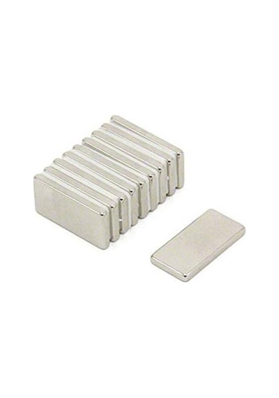 Mns Magneteksan 20x10x1,5 Mm Neodyum Mıknatıs 10 Adet