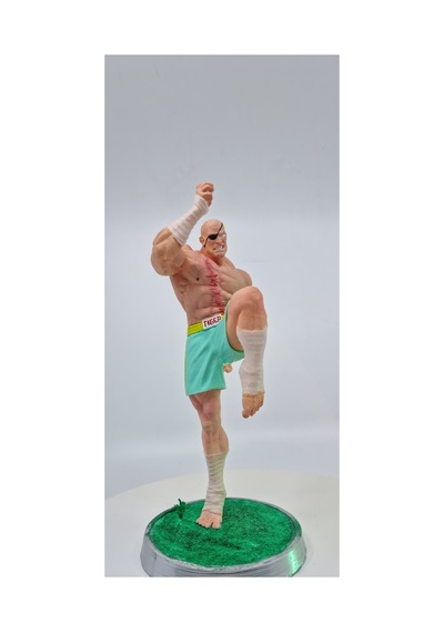 Street Fighter Sagat 21 Cm Figür