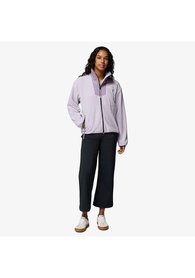 Columbia Sequoia Grove Full Zip Fleece Kadın Mor Outdoor Sweatshirt Al0684