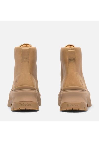 Timberland Roxie Lane Mid Lace Up Boot Kadın Bot-31866 Krem
