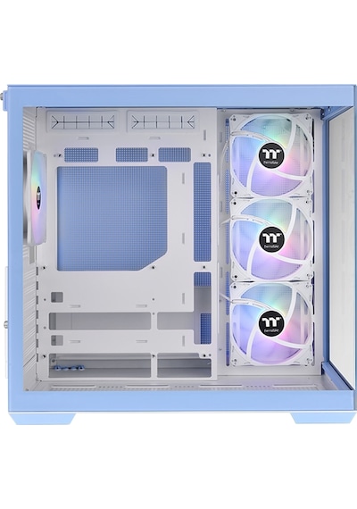 Thermaltake View 380 850w 80+ Gold Argb Usb 3.2 Hydrangea Blue Atx Mid Tower Kasa Ca-3z2-85mfwe-00