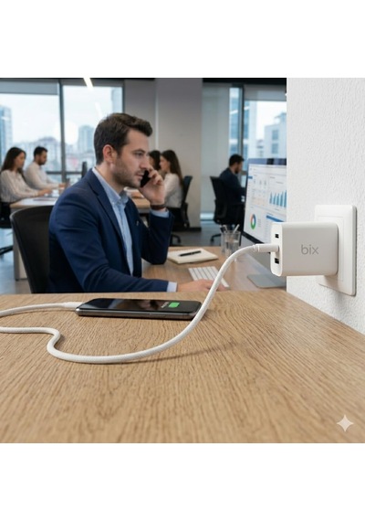 Bx-uc02c 60w Type-c To Type-c Hızlı Şarj Ve Data Kablosu 1.2 Metre Beyaz Standart