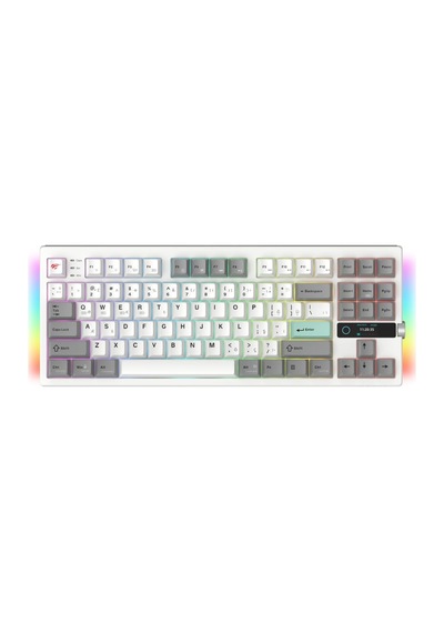 Gamenote Kb909l Hot-swap Gaming Mekanik Klavye - Tft Ekranlı, 3 Modlu Bt/2.4g/kablolu