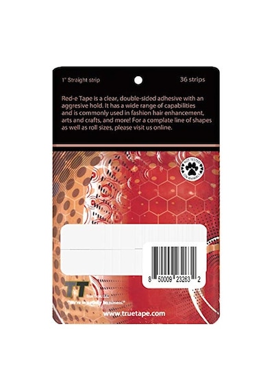 Truetape Red-e Tape Protez Saç Bandı Düz 1' X 3'' 2,5cm X 7,5cm 36 Adet Standart