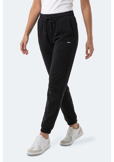 Slazenger Merya I Kadın Slim Fit Siyah Eşofman Altı