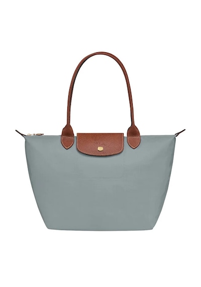Longchamp Kadın Omuz Çantası Medium L2605 089 Açık Gri