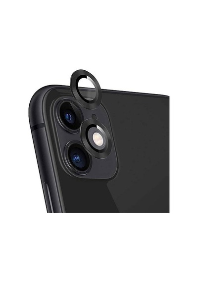 Noktaks - Apple Uyumlu iPhone 11 - Kamera Lens Koruyucu - Cl-12 - T29757 - Gümüş Gümüş