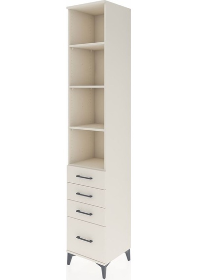 Hyperion Dolap 4 Raflı 4 Çekmeceli 44x44x243 Aytaşı-aytaşı Aytaşı