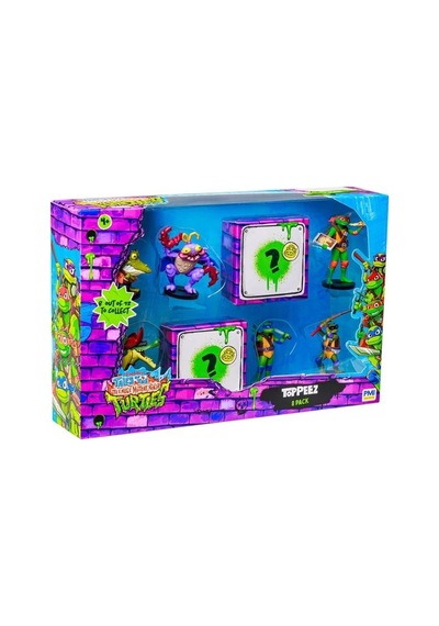 Tmnt Figürlü Kalem Başlığı 8'li Paket