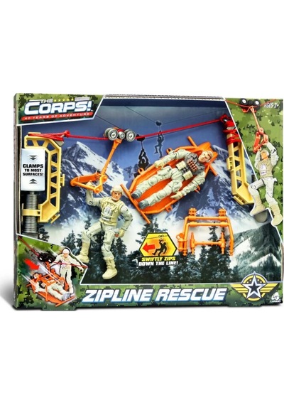 Zipline Rescue Asker Oyun Seti