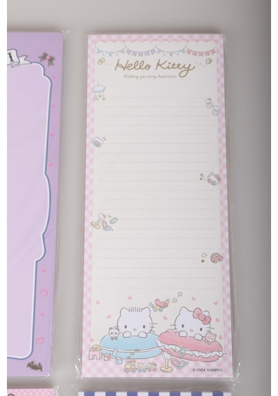 Dekomus İle Lisanslı Yeni Sezon Kuromı Ve Hello Kıtty 9x22 Cm Block Note 2'lisi Altın