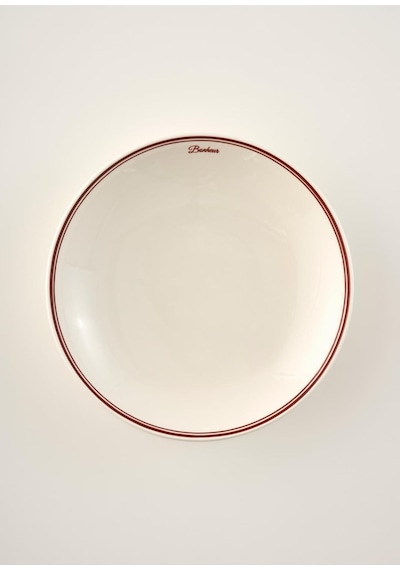 Bonheur Porselen Salata Kasesi, 30 Cm, Bordo Diğer